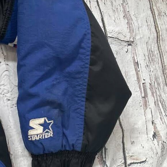 Vintage NFL Football New York Giants Starter Zip Up NFL Football Jacket - Picture 6 of 9